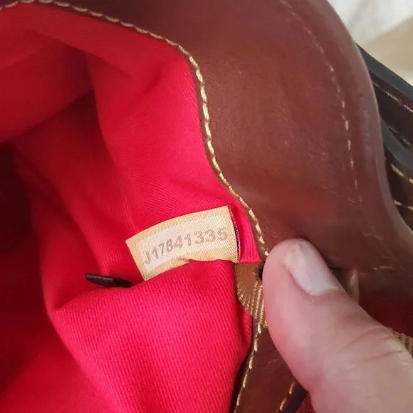 Dooney and Bourke Florentine Leather Perry Satchel - Picture 11 of 12